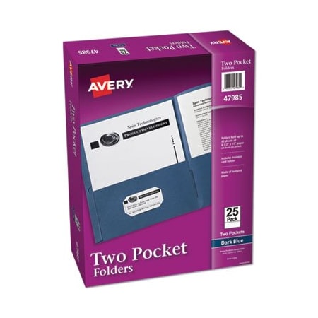 Avery Dennison PORTFOLIO, 2 PCKT 25, DBE 47985